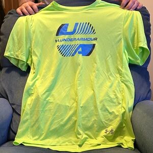Under Armour Neon Green Short Sleeve Tee